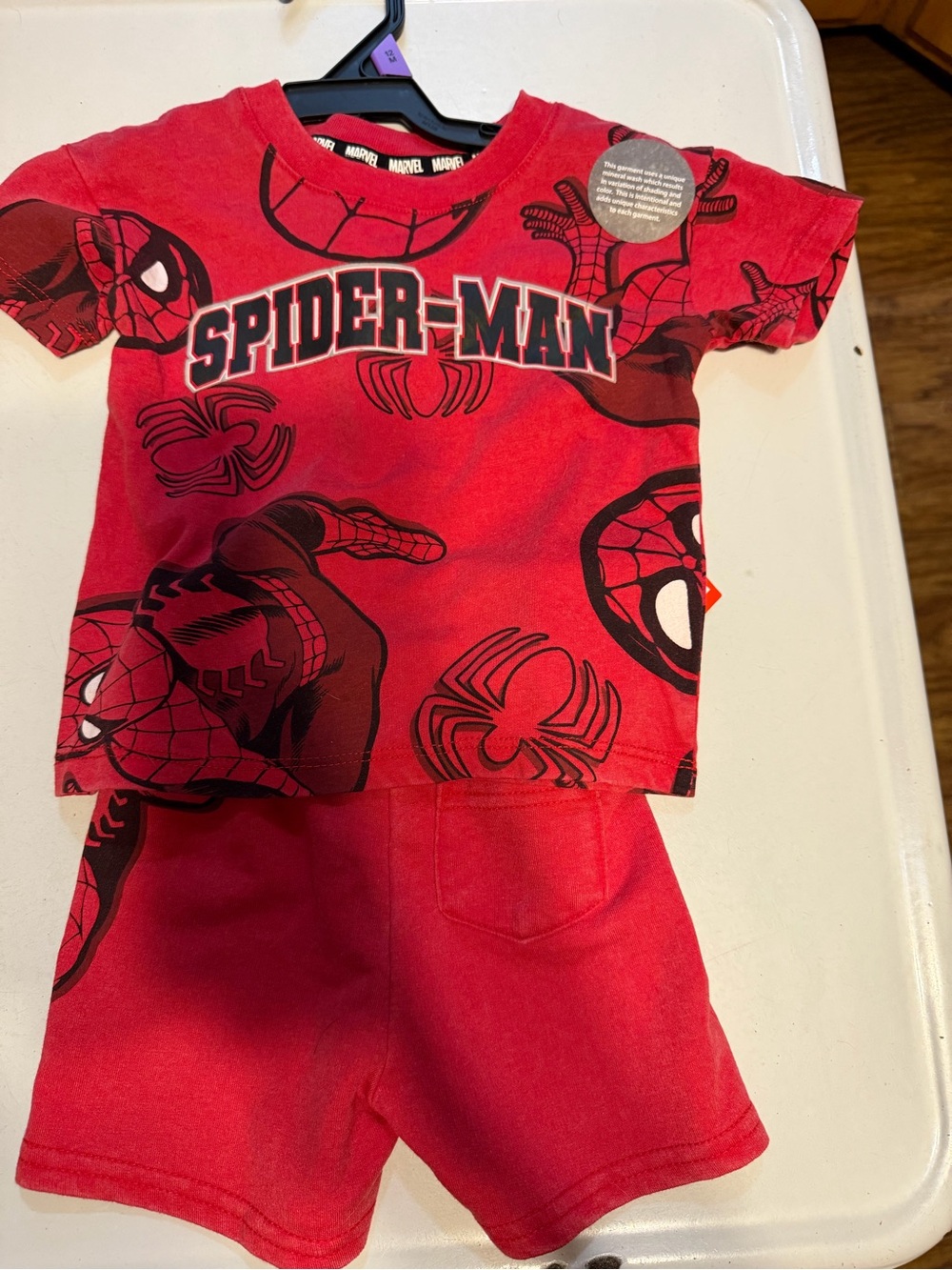 Marvel Red and Black Boys' Shirt